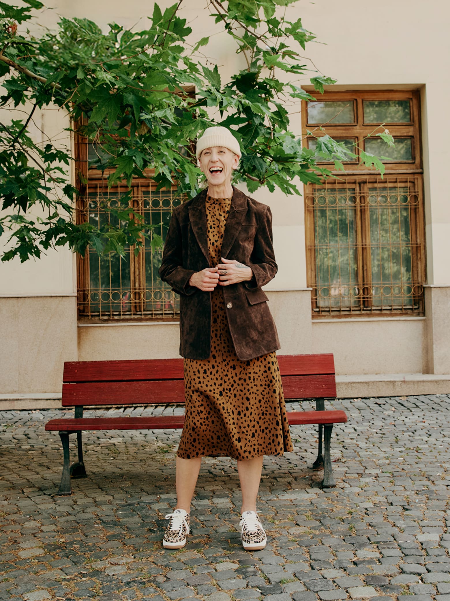 Maggy - Brown Blazer Look