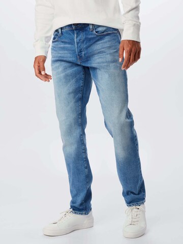 G-Star RAW Конический (Tapered) Джинсы в Синий: спереди