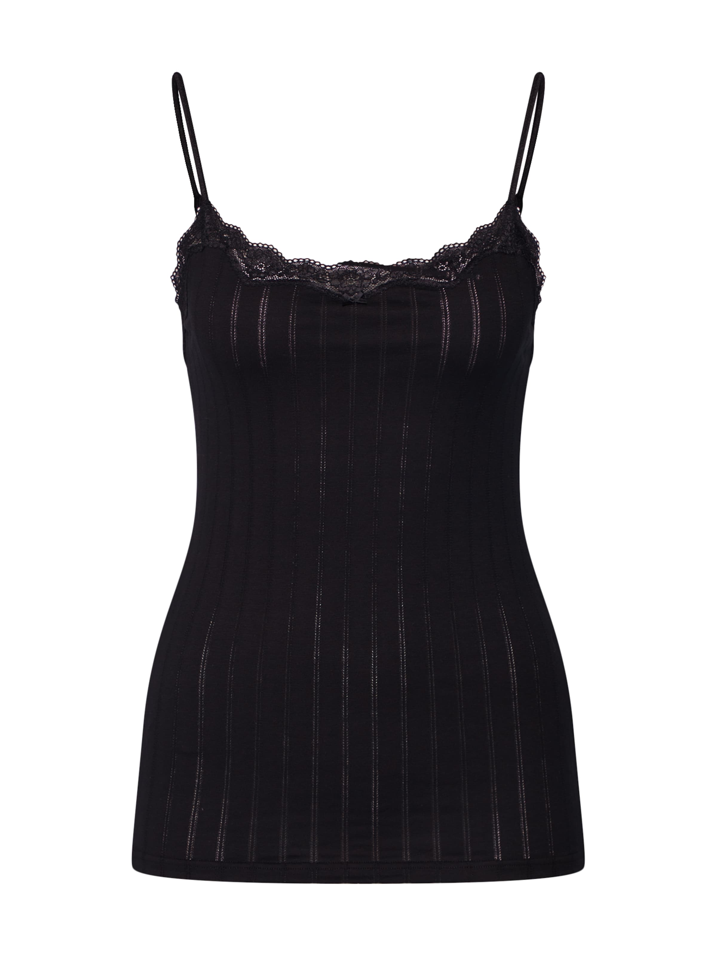 CALIDA regular Φανέλα &#x27;Etude Toujours&#x27; σε μαύρο: μπροστά