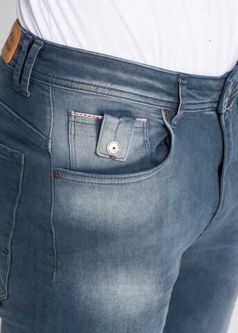 Miracle of Denim Slimfit Jeans 'Ricardo' in Blau
