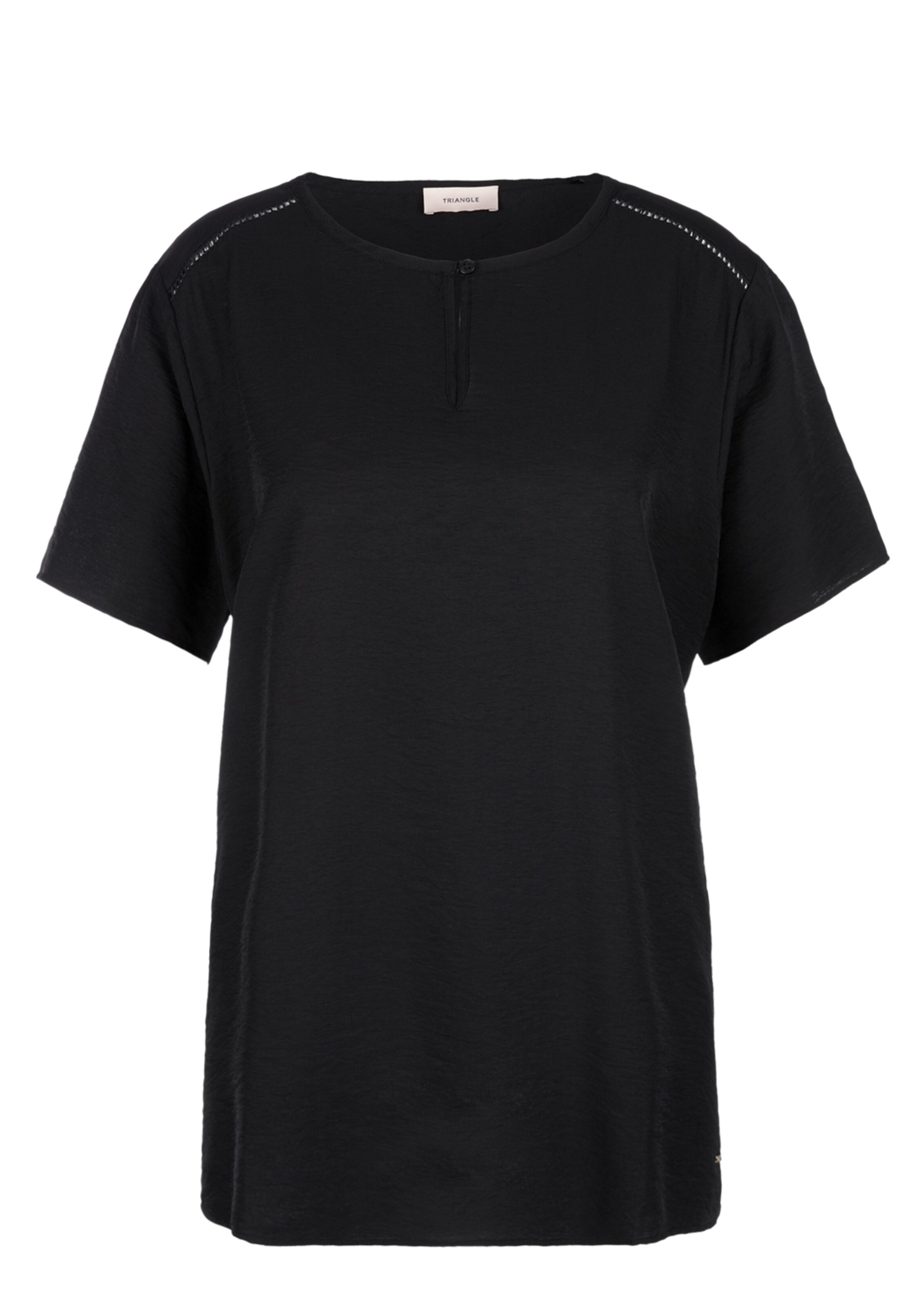 TRIANGLE - Bluse in schwarz