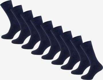 camano Socken in Blau: predná strana