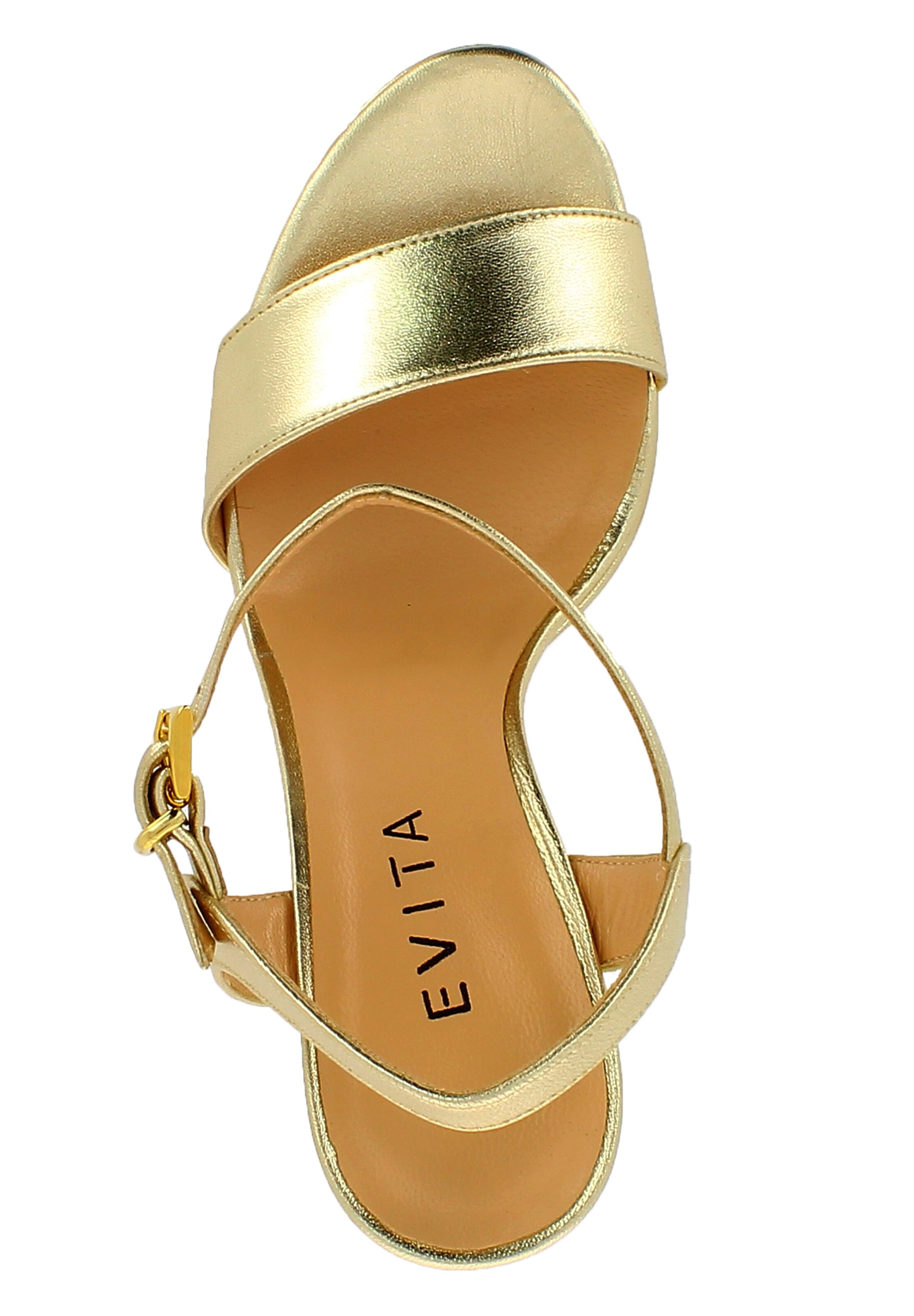EVITA Slingback pumps in Gold