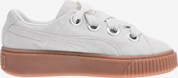 PUMA Sneakers laag 'Platform Kiss Suede' in Wit