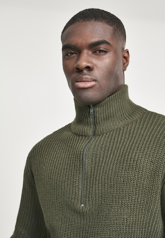 Pull-over Brandit en vert