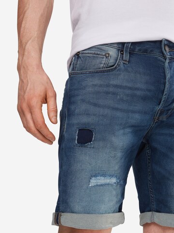 Coupe slim Jean 'Jjirick' JACK & JONES en bleu