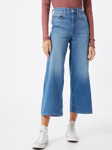 Wide Leg Jean 'Madison' ONLY en bleu : devant