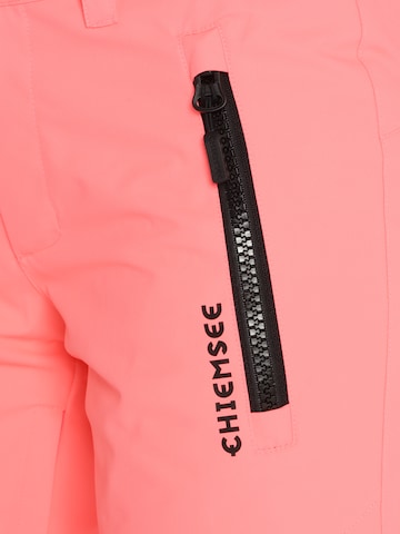 Regular Pantalon de sport CHIEMSEE en rose