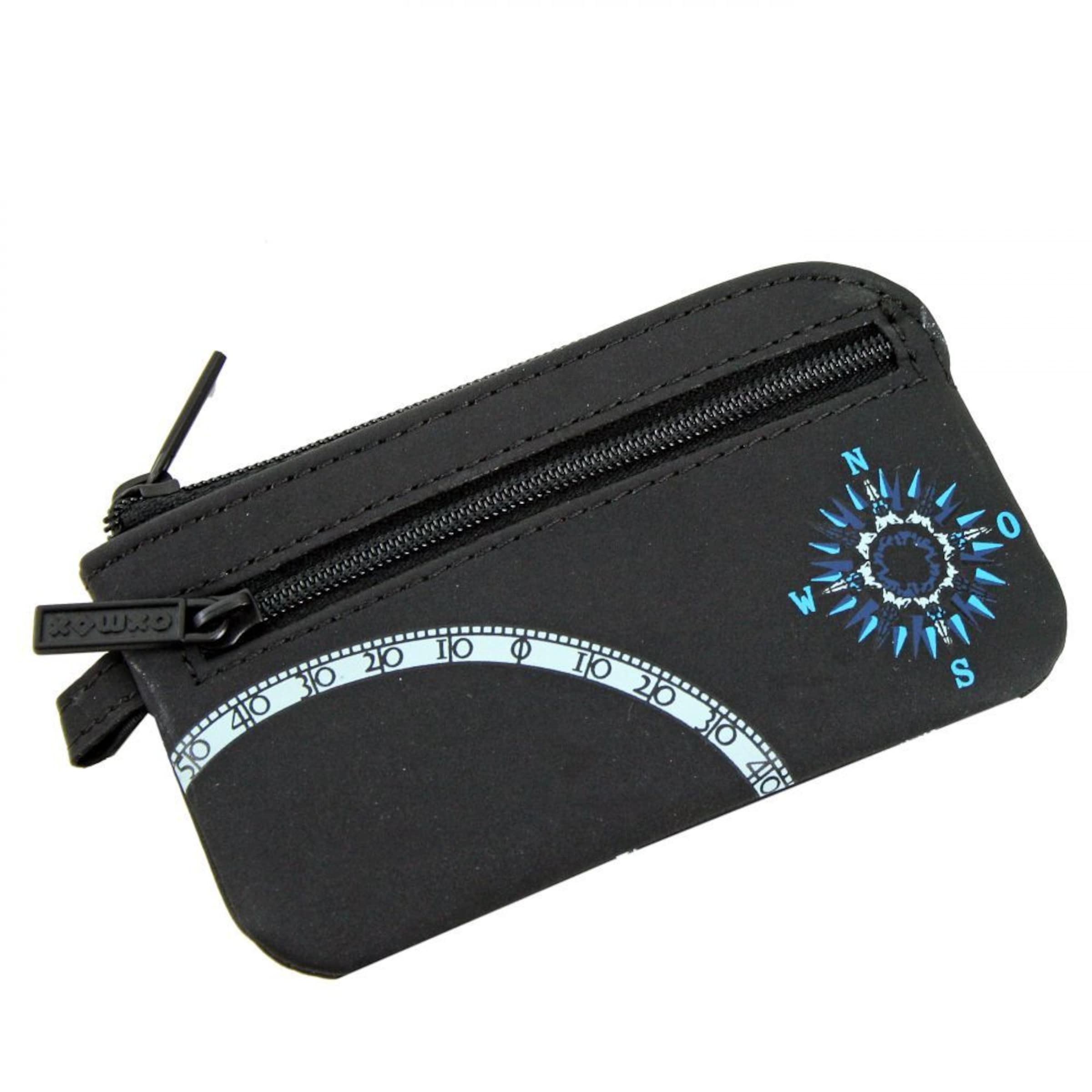 OXMOX Schlüsseletui in Schwarz: Vorderseite