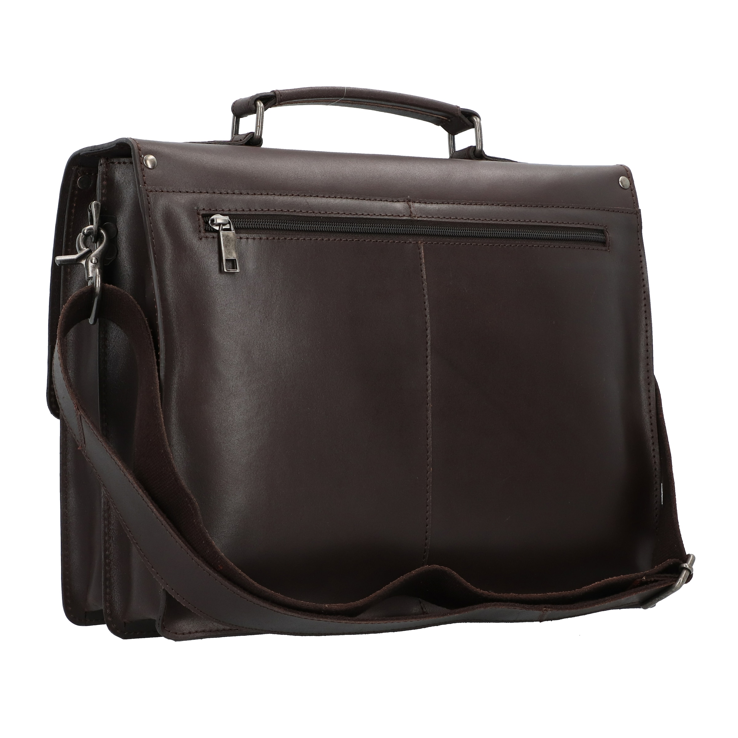 Burkely Aktentasche 'Scott' in Braun