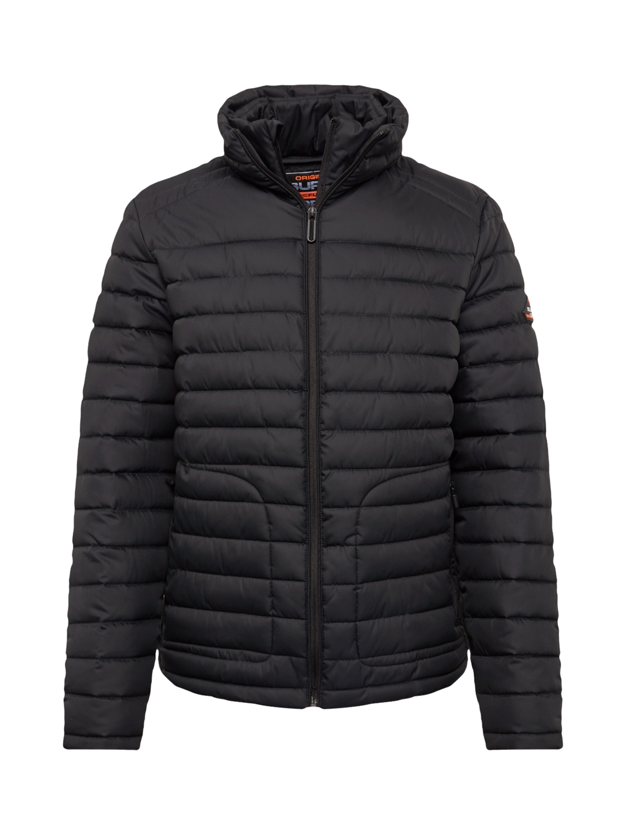 Superdry - Tussenjas 'FUJI' in de kleur Zwart