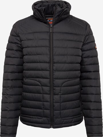 Veste mi-saison 'Fuji' Superdry en noir : devant