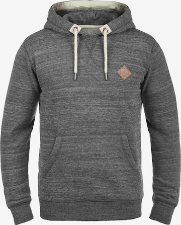 !Solid Hoodie 'Kevin' in Grau: predná strana