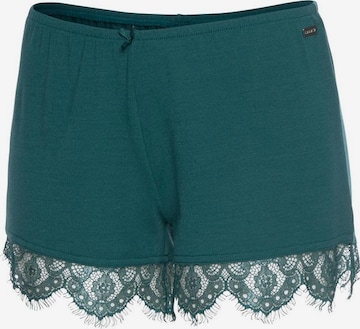 LASCANA Shorts in Grün