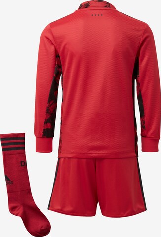 ADIDAS PERFORMANCE Trainingsanzug in Rot