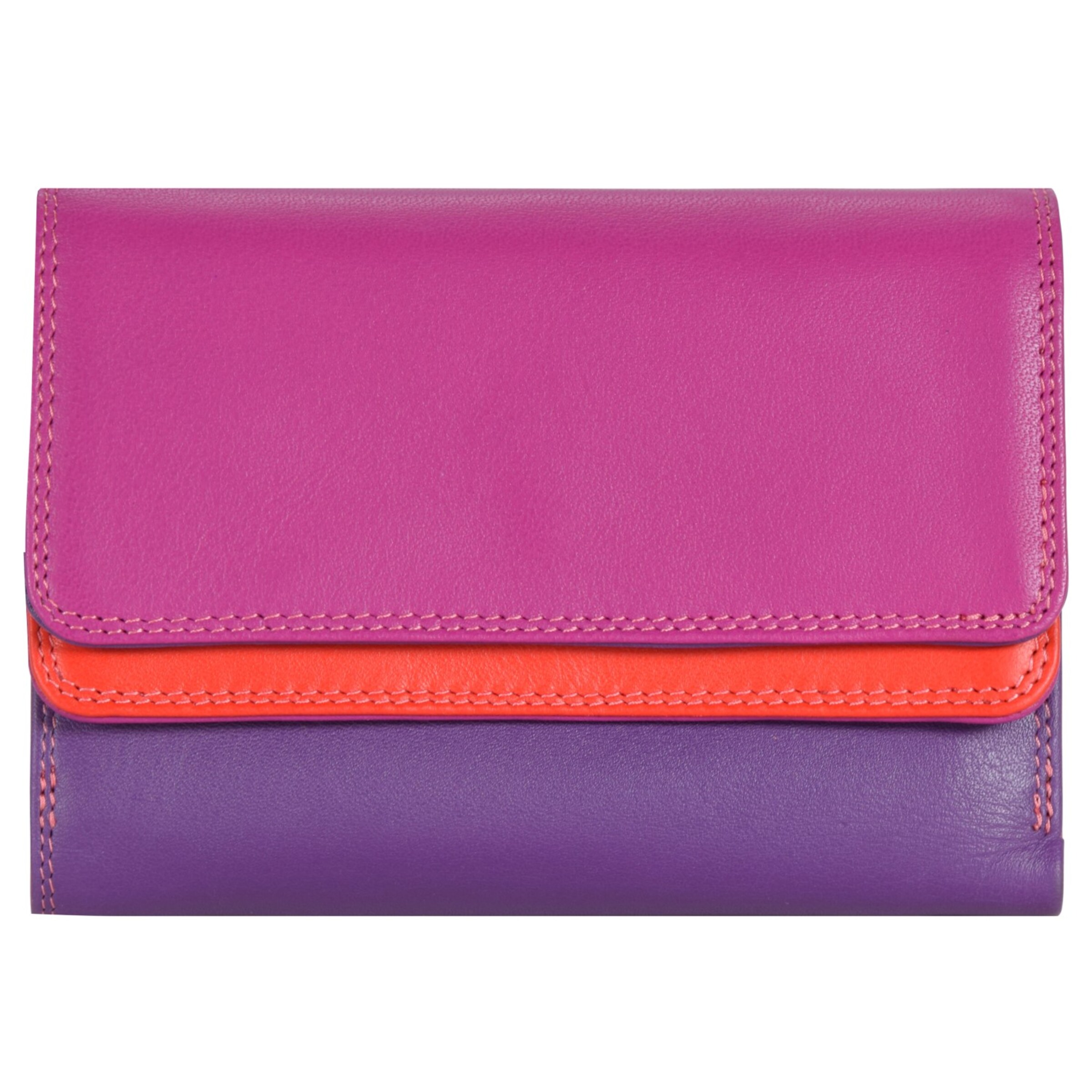 Porte-monnaies mywalit en violet : devant