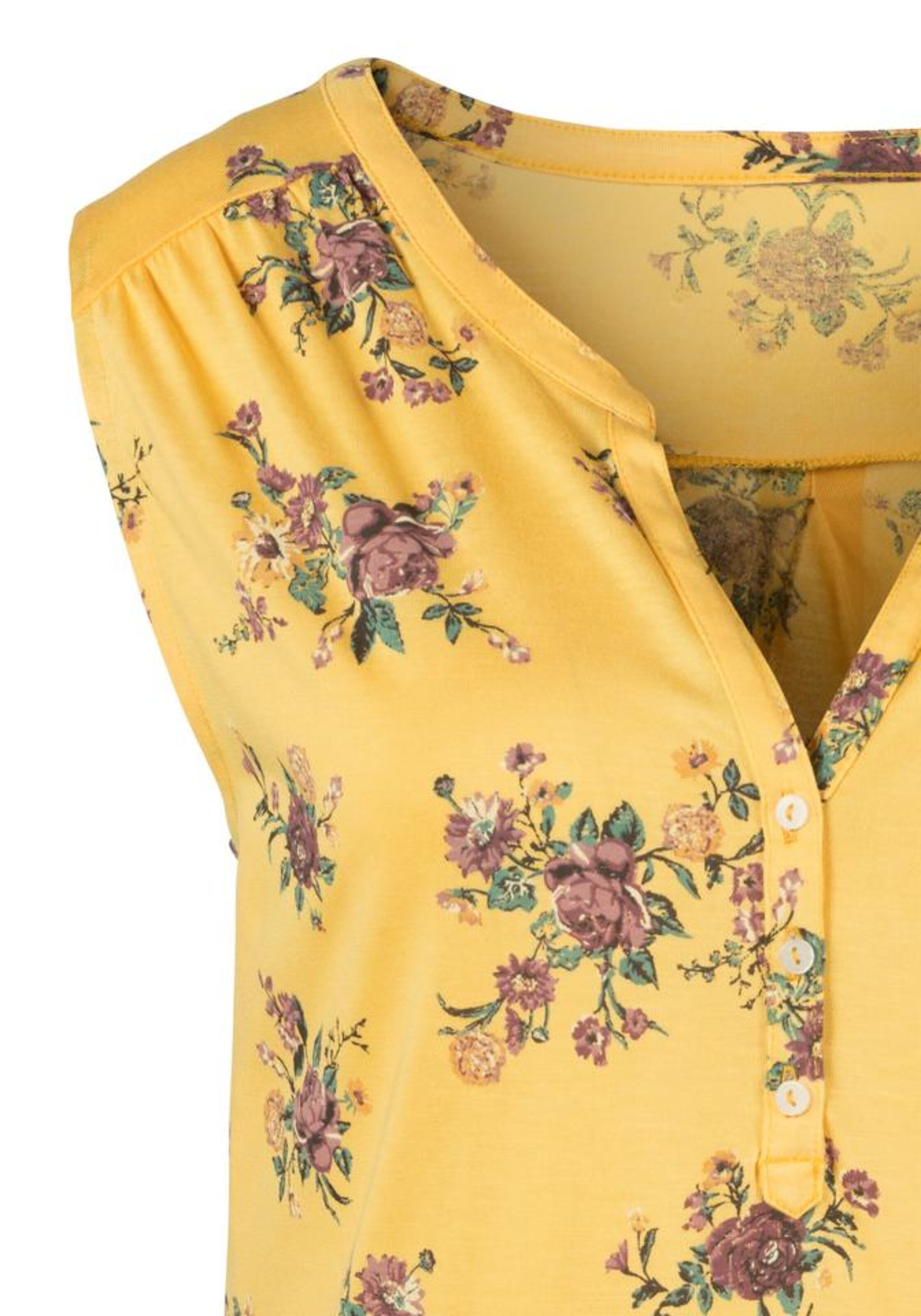 LASCANA Top w kolorze żółty