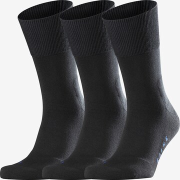 Calzino 'Run 3-Pack' di FALKE in nero: frontale