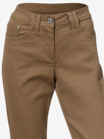 heine Regular Broek in Bruin