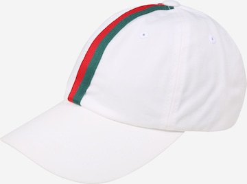 Casquette Flexfit en blanc : devant