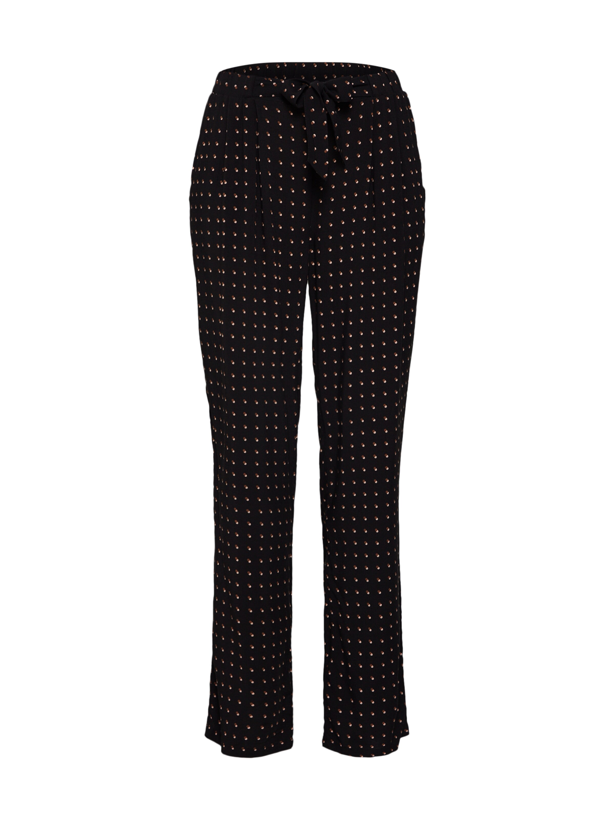 Soyaconcept - Bandplooibroek in de kleur Zwart