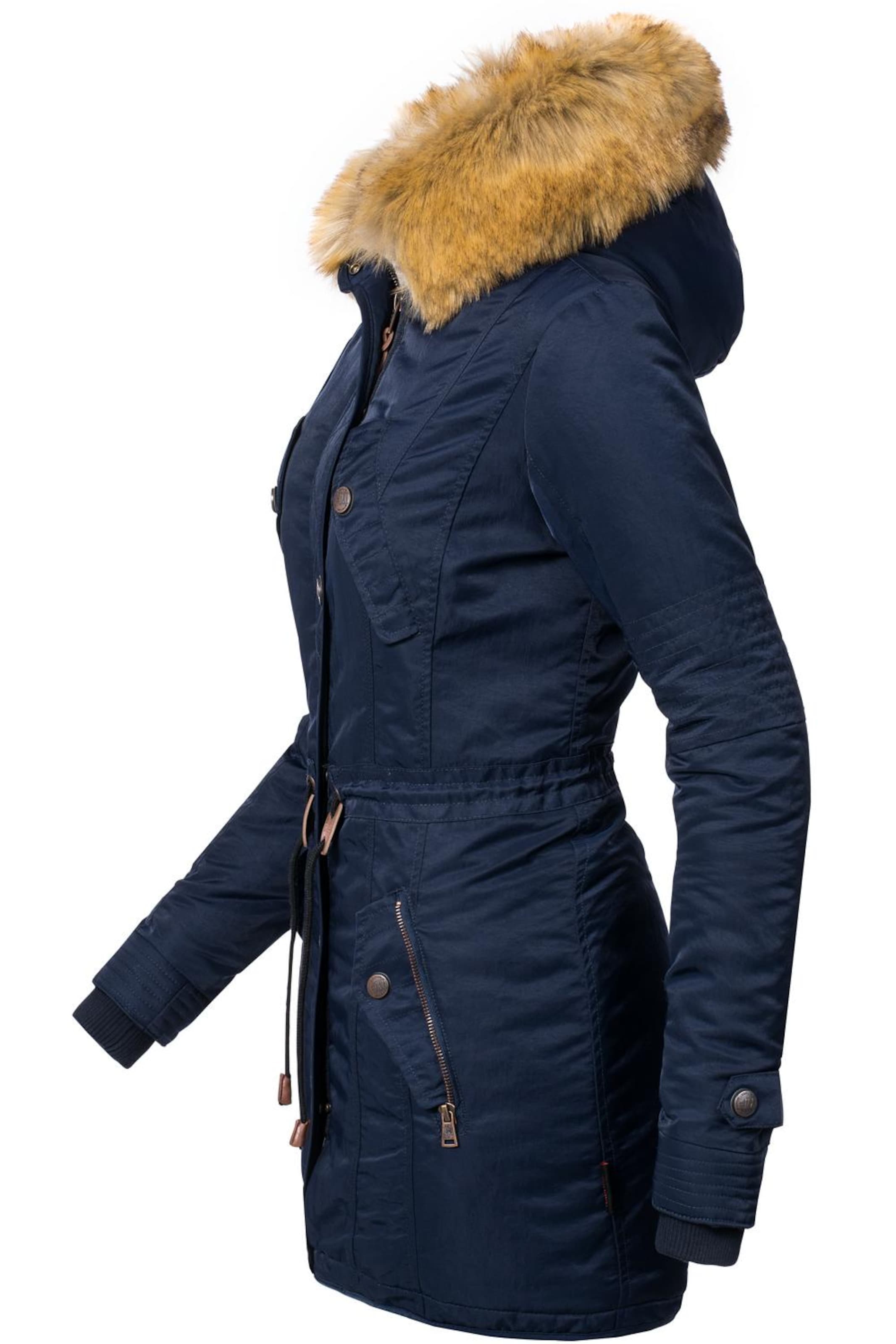 NAVAHOO Winter parka 'La Viva' in Blue