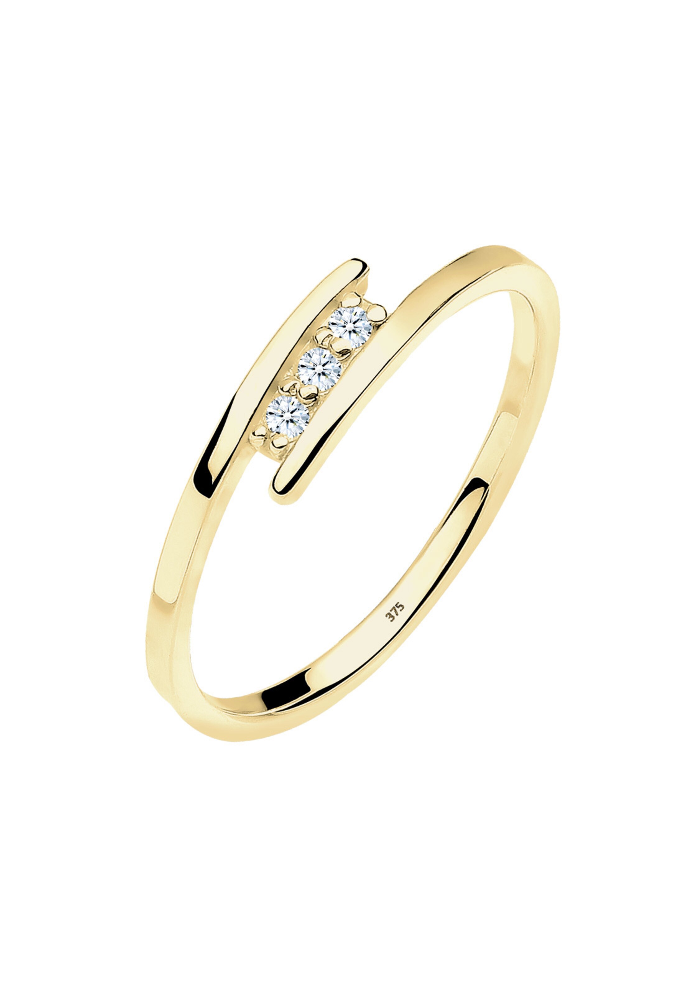 Elli DIAMONDS Ring in Gold: front