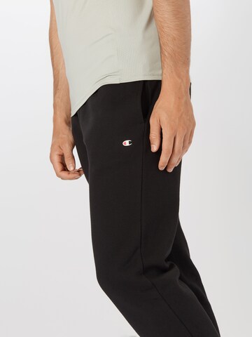 Champion Authentic Athletic Apparel Tapered Hose in Schwarz