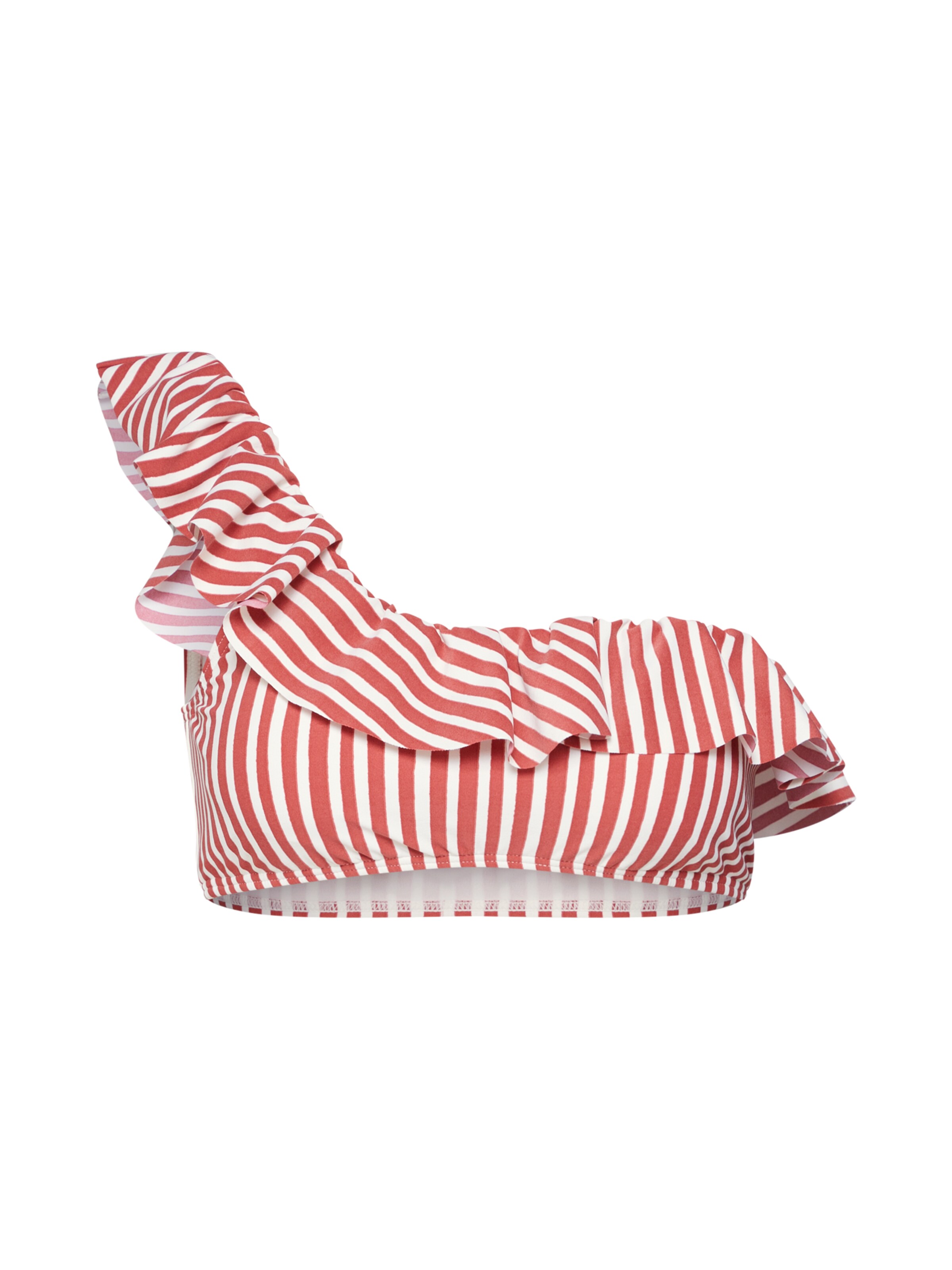 BILLABONG - Bikinitop 'dos palmas ruffle' in de kleur Rood