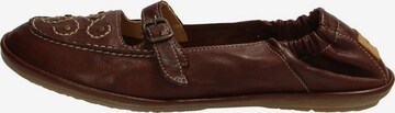 CAMEL ACTIVE Ballet Flats with Strap 'Soft 72' in Brown