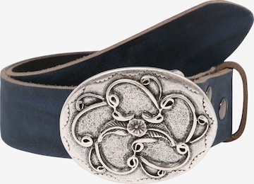 RETTUNGSRING by showroom 019° Belt in Blue: front