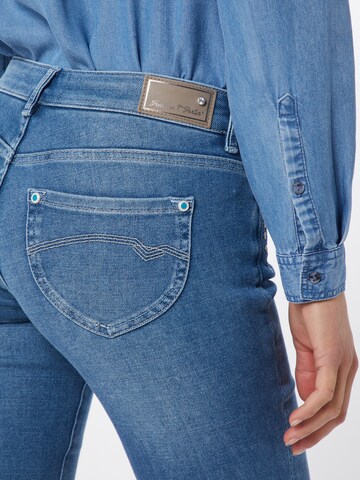 FREEMAN T. PORTER Slimfit Jeans 'Kamelia' in Blauw