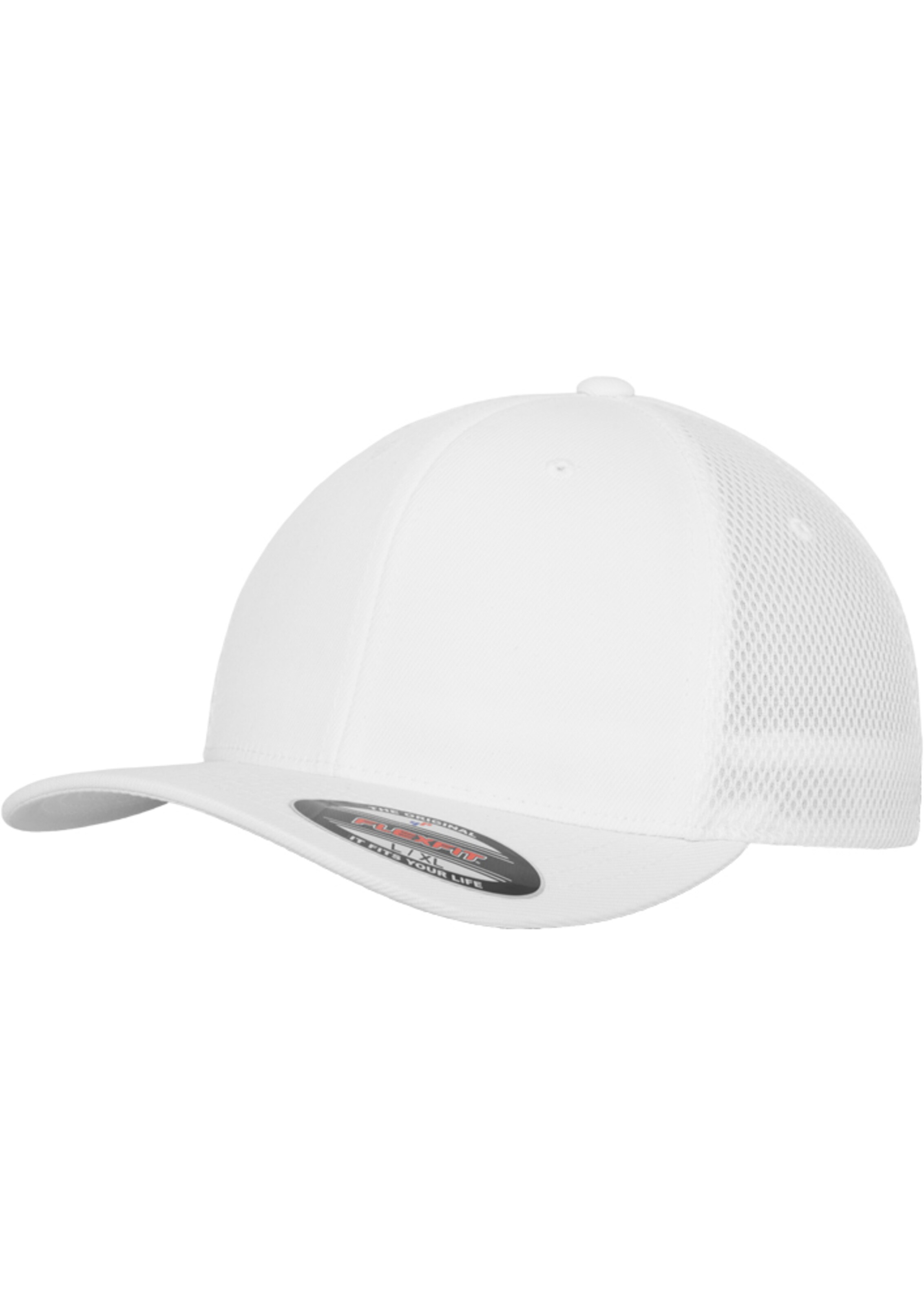 Casquette Flexfit en blanc : devant