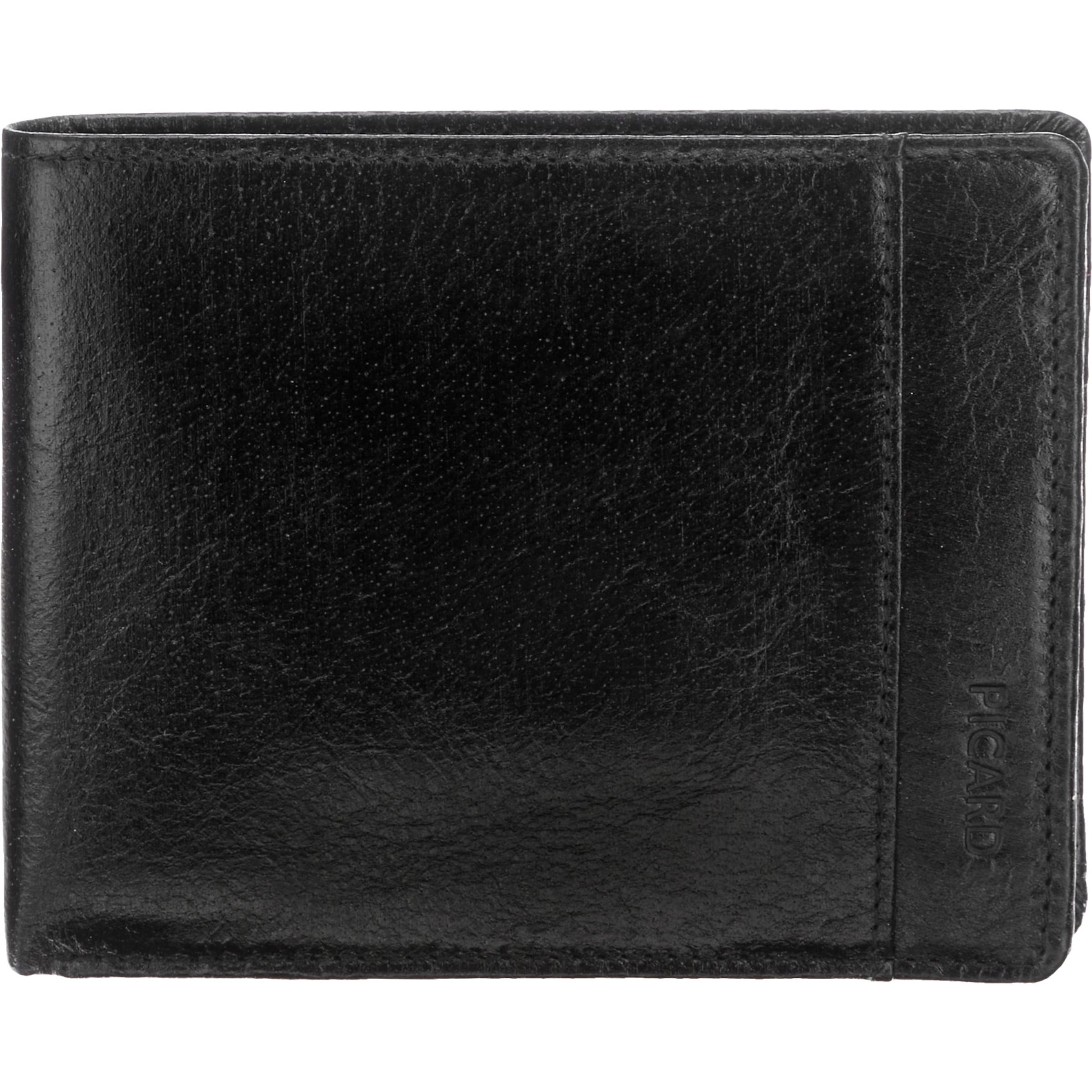 Portamonete 'Buddy' di Picard in nero: frontale