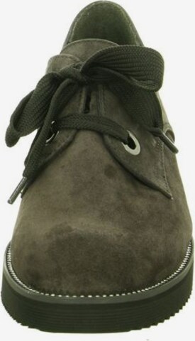 GABOR Lace-Up Shoes in Green