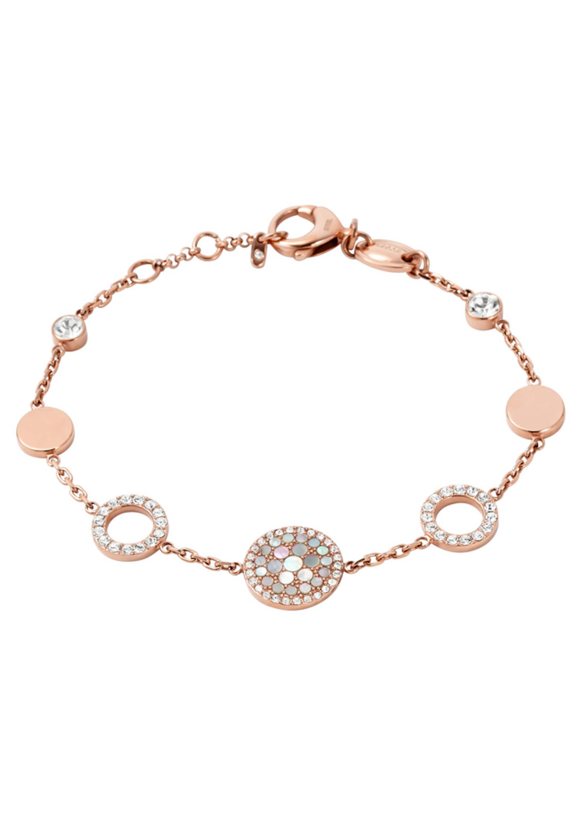 FOSSIL Браслет в Золотой: спереди