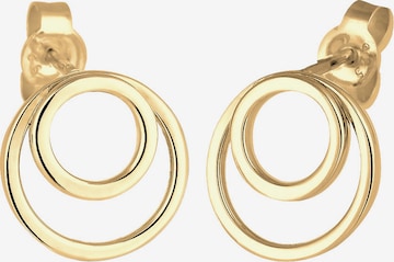 ELLI Earrings 'Kreis' in Gold: front