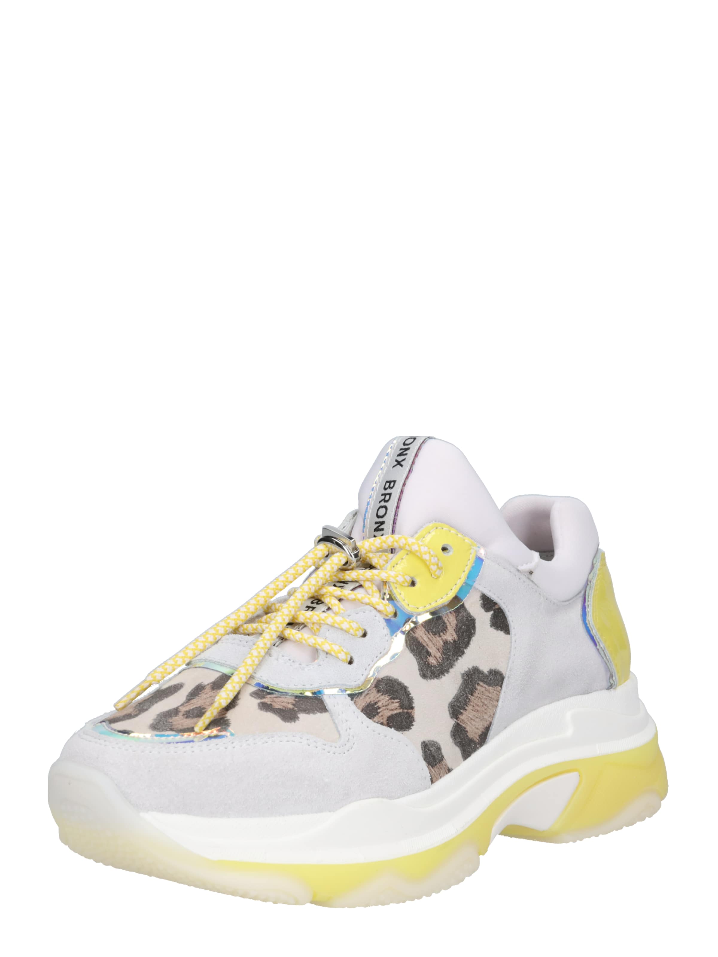 BRONX - Sneakers laag 'Baisley' in de kleur Geel