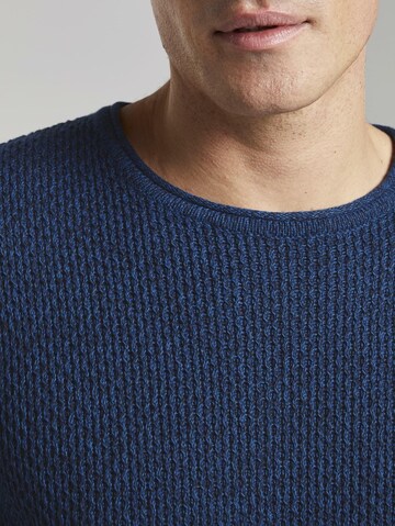 TOM TAILOR Trui in Blauw: voorkant