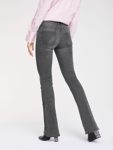 heine Flared Jeans in Grijs: terug