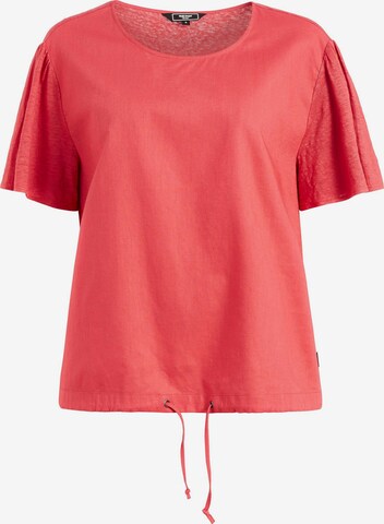 khujo T-Shirt 'Alonna' in Rot: predná strana