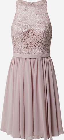 mascara Cocktail Dress in Pink: front