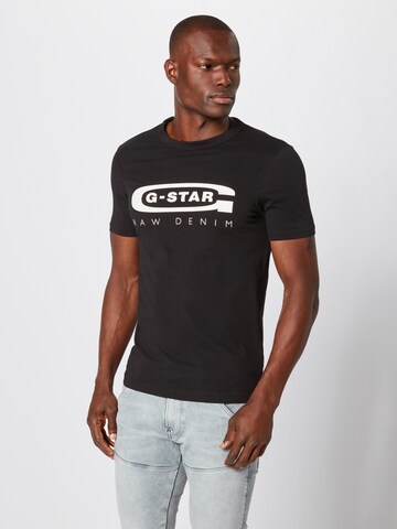 G-STAR Shirt 'Graphic 4' in Black