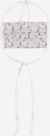 Foulard 'unicorns and rainbows' Mr. Little Fox en gris : devant