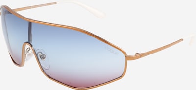 VOGUE Eyewear Lunettes de soleil 'G-VISION' en or rose, Vue avec produit