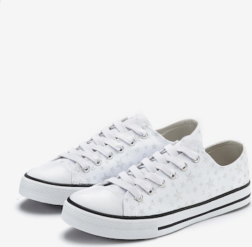 LASCANA Sneaker low i hvid