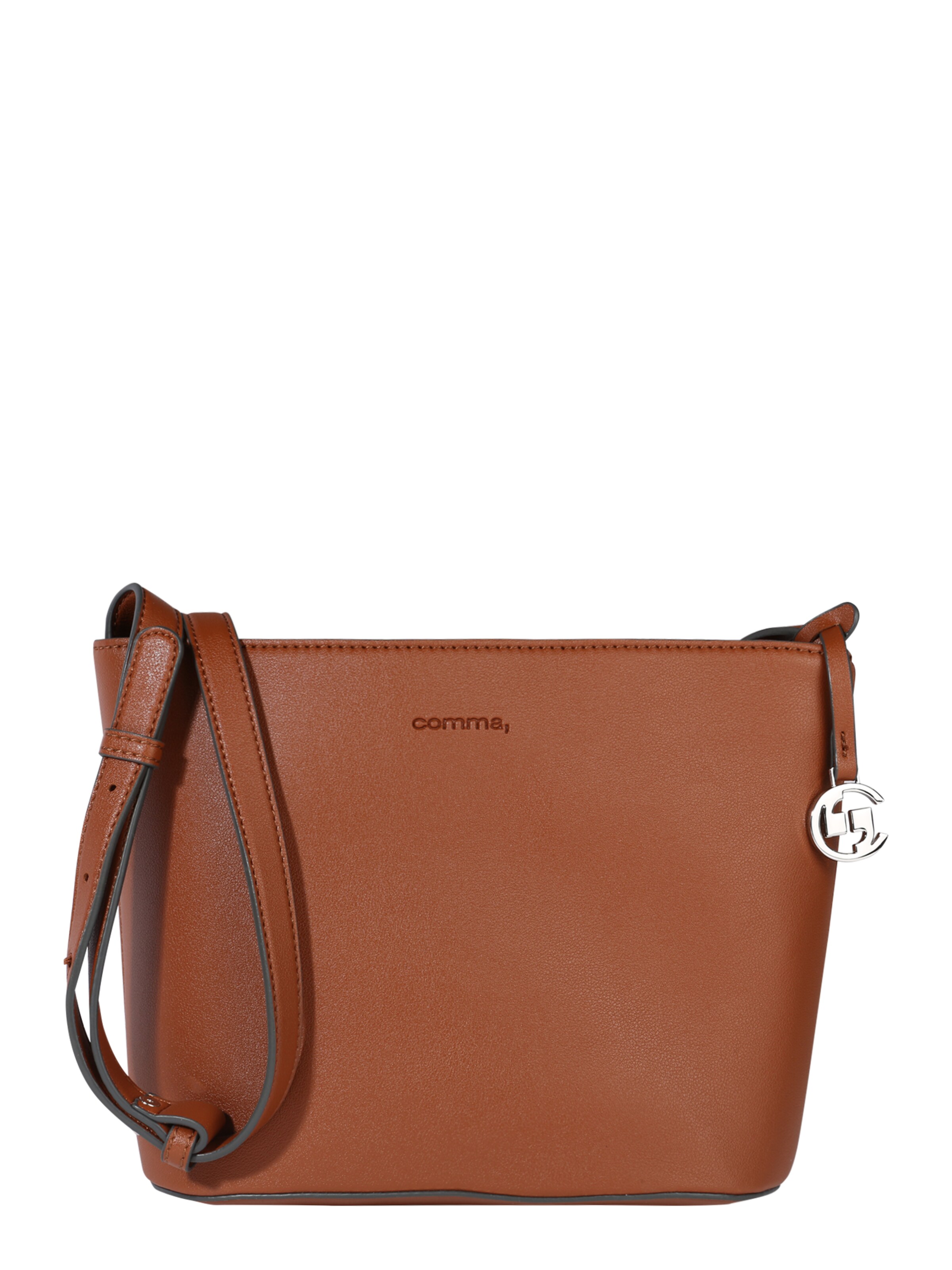 COMMA - Schoudertas 'I´M A REBEL ShoulderBag SHO' in de kleur Cognac