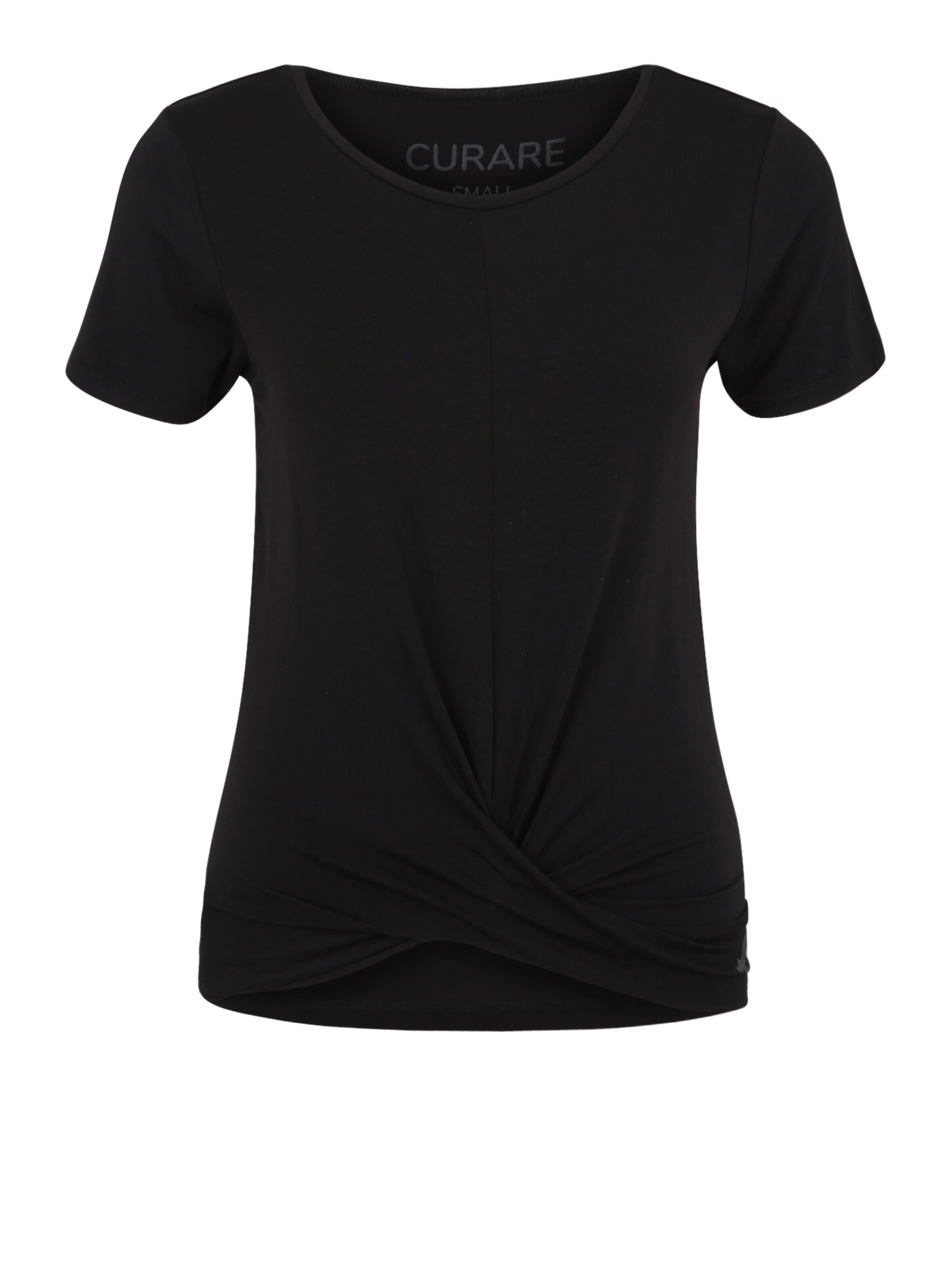 CURARE Yogawear - Functioneel shirt in de kleur Zwart