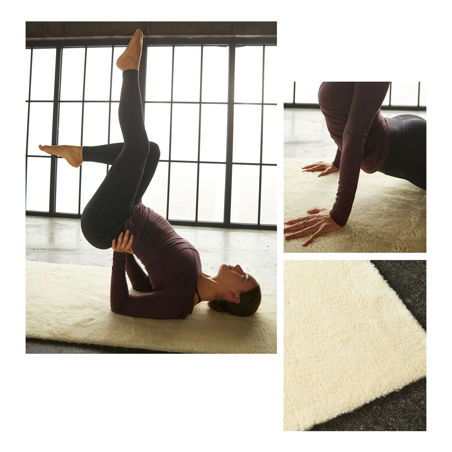 For a relaxing yoga session Yoga mats and equipment