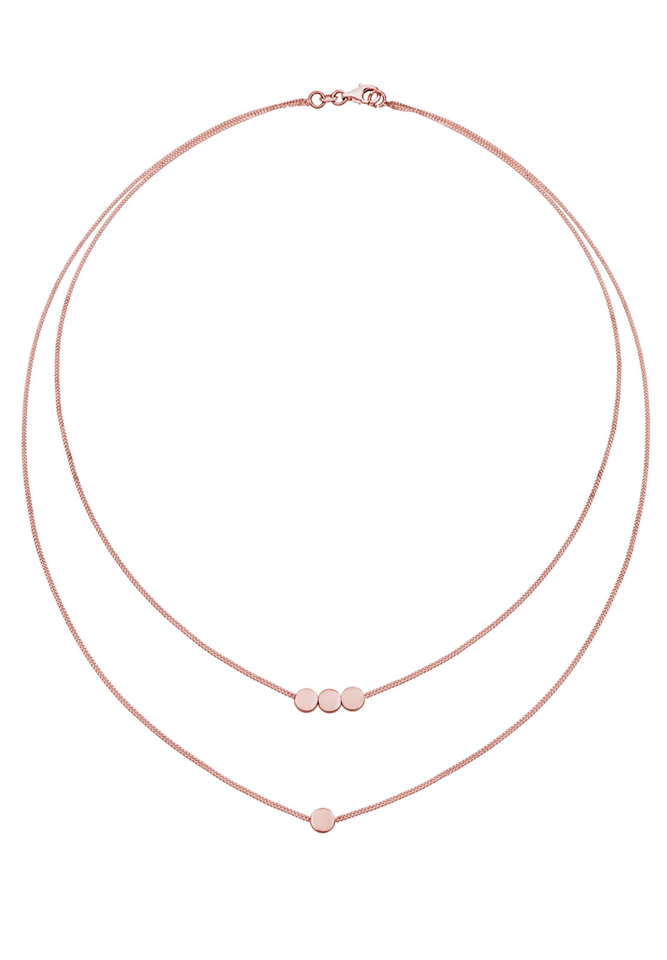 ELLI Necklace 'Kreise, Geo' in Gold